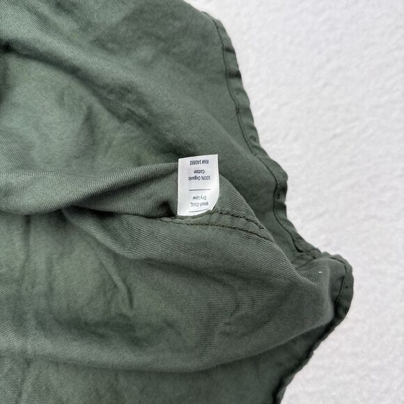 Marine Layer Button Down Shirt Mens Size Medium Green Polka Dot Casual Geometric - Picture 6 of 9